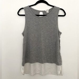 J. Crew Long sleeveless layered shirt